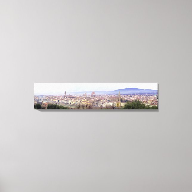Florence Panoramic Wrapped Canvas Leinwanddruck (Vorderseite)