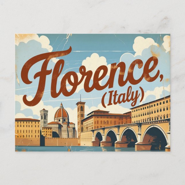 Florence Postcard Beauty Postkarte (Vorderseite)
