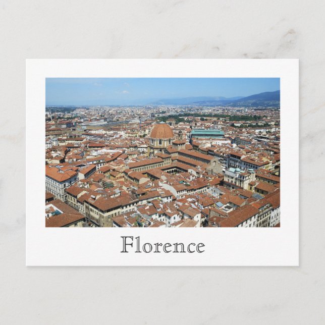 Florence Postcard Postkarte (Vorderseite)
