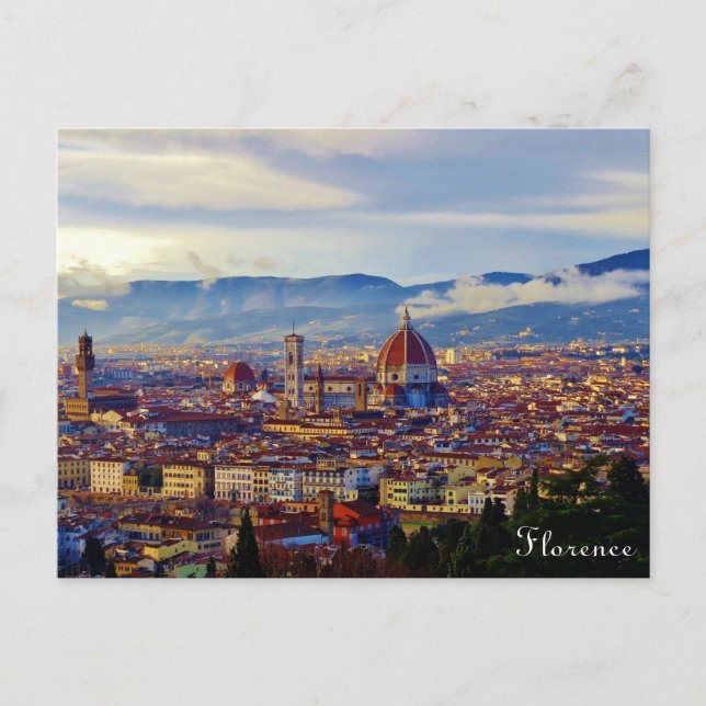 Florence Postkarte (Vorderseite)