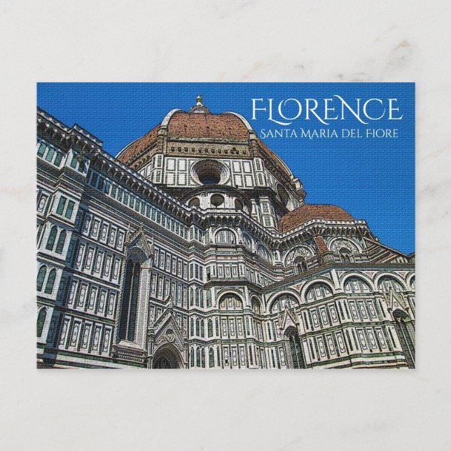 Florence Postkarte (Vorderseite)
