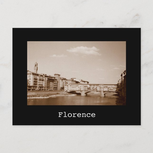 Florence Postkarte (Vorderseite)