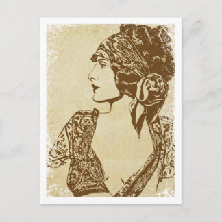 "Florence" ~ Roaring 20's Postkarte