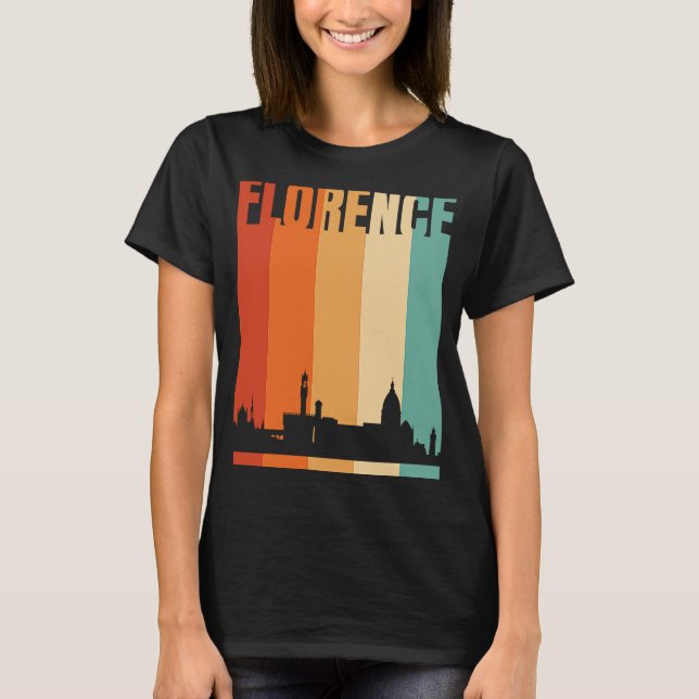Florence Skyline T-Shirt (Vorderseite)