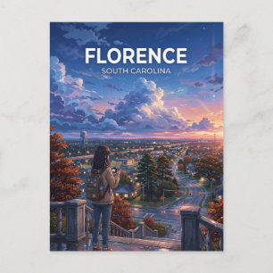 Florence, South Carolina, USA USA Postkarte