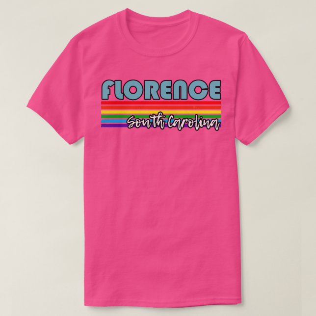 Florence South olina Pride Florence LGBT Geschenk  T-Shirt (Design vorne)