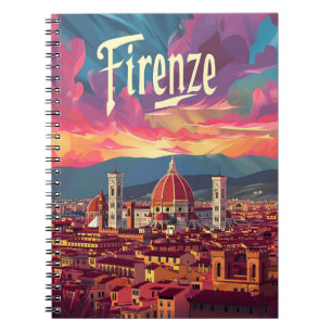 Florence Sunset Notizblock