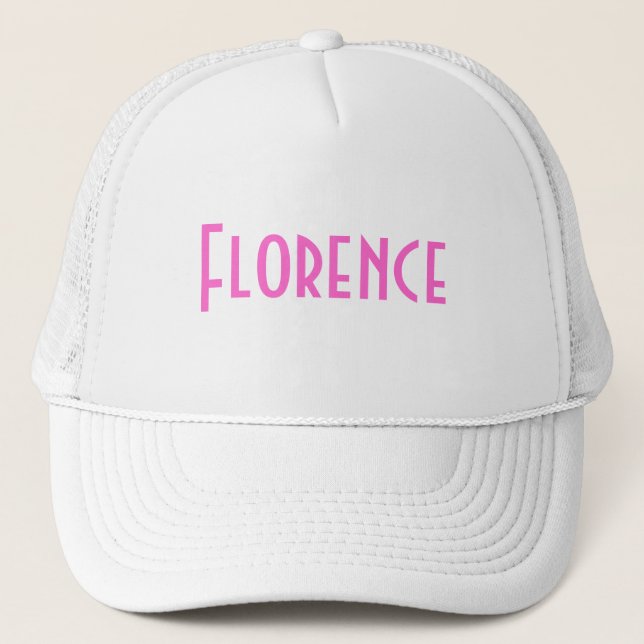 Florence Truckerkappe (Vorderseite)