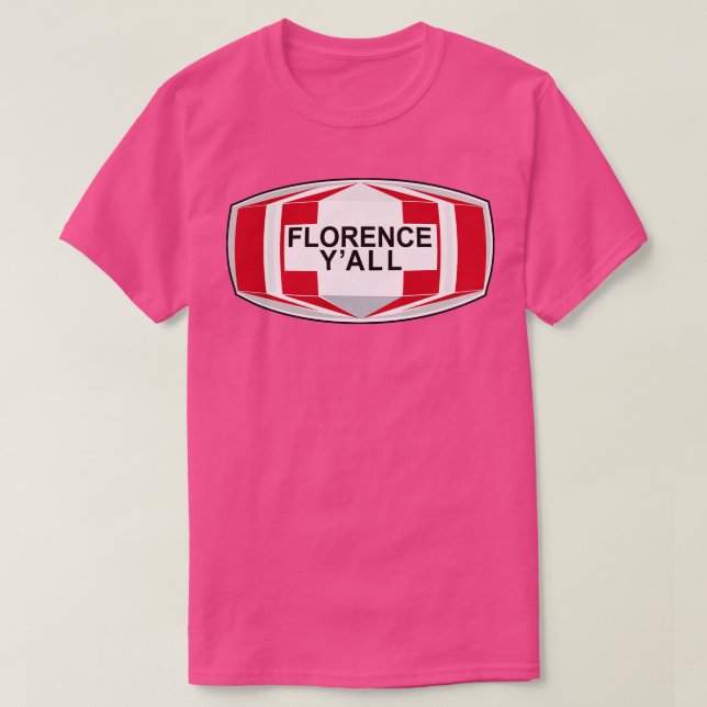 Florence Wasserturm Icon TShirt (Design vorne)