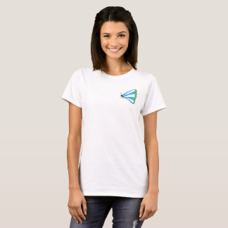 Florence Woman's Basic White T-Shirt-Shirt T-Shirt