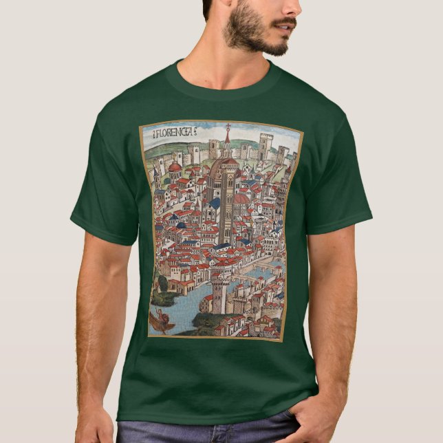 Florencia 1493 Italien Männer T Shirt (Vorderseite)