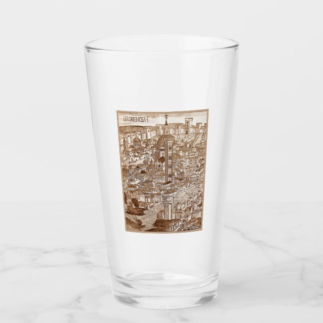 Florencia Sepia 1493 Glas (Vorderseite)