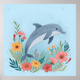 Florener Delfin Poster