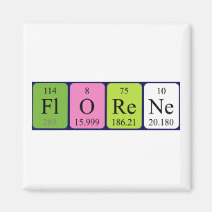 Florener Periodenmagnet Magnet