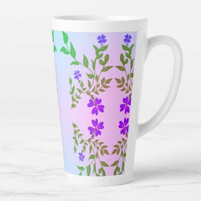 Florenmuster Farben Aluminiumwasserflasche Milchtasse (Rechts)