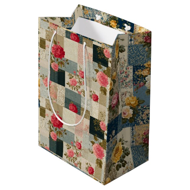 Florenpolster Mittlere Geschenktüte (Rückseite Schrägansicht)