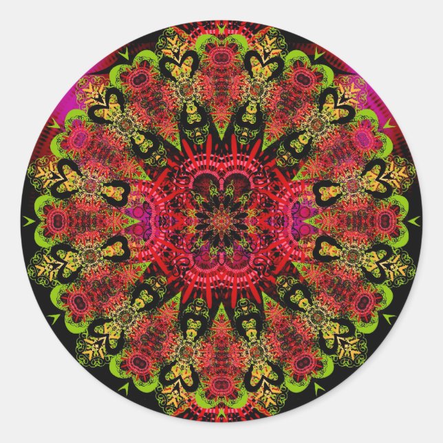 Florentana Runder Aufkleber (Vorderseite)