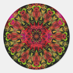 Florentana Runder Aufkleber