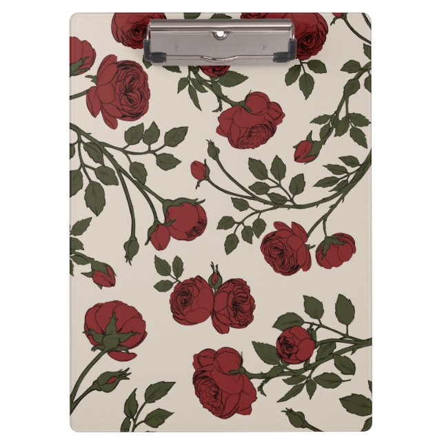 Florentina-Rose Klemmbrett (Vorderseite)