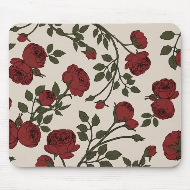 Florentina-Rosen-Mauspad Mousepad (Vorne)