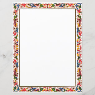 Florentine Arabesque Einladungsvorlage