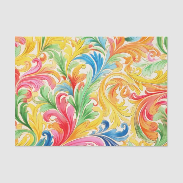 FLORENTINE-DEcoupage Seidenpapier (Vorderseite)