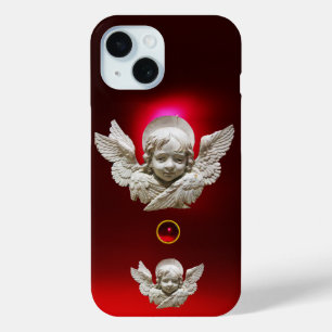 FLORENTINE RENAISSANCE ANGEL Red Ruby Gemstones Case-Mate iPhone Hülle