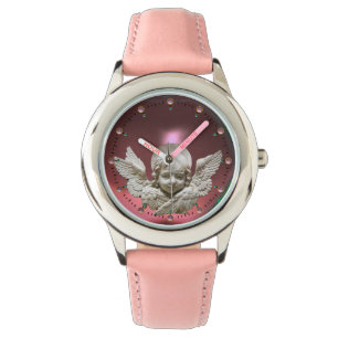 FLORENTINE RENAISSANCE ANGEL, rosa Armbanduhr