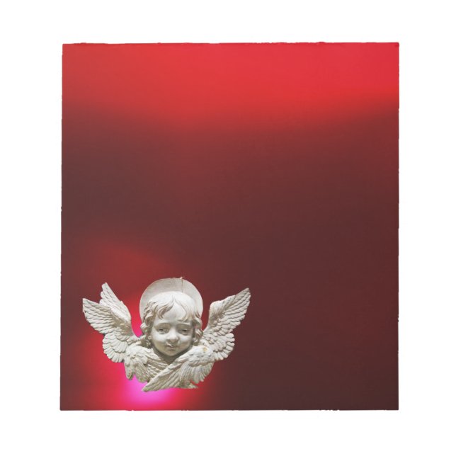 FLORENTINE RENAISSANCE ANGEL, rot Notizblock (Vorderseite)