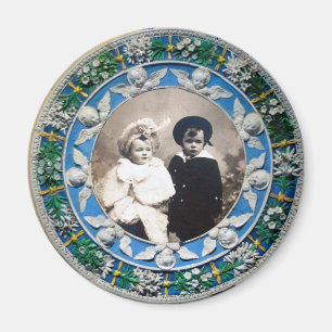 FLORENTINE RENAISSANCE ANGELN , FOTOVORLAGE MAGNET