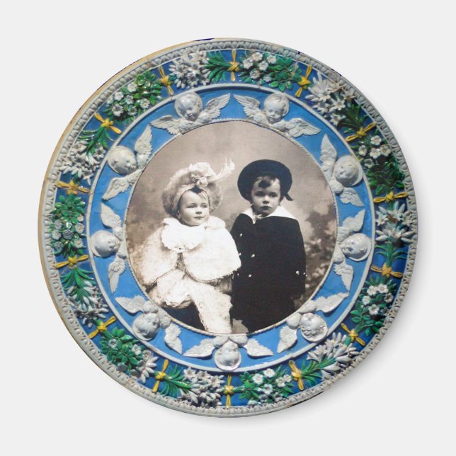 FLORENTINE RENAISSANCE ANGELN , FOTOVORLAGE MAGNET (Vorne)