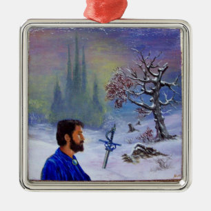 FLORENTINE RENAISSANCE FRUITS Fotovorlage Ornament Aus Metall
