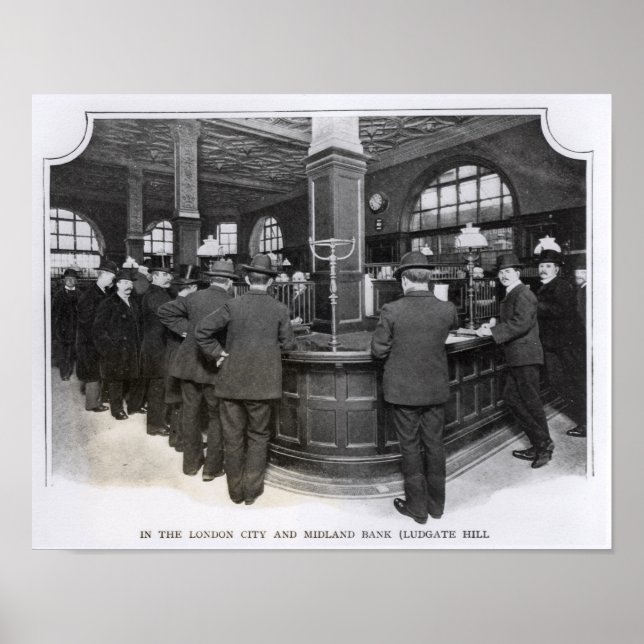 Florentiner Bank Poster (Vorne)