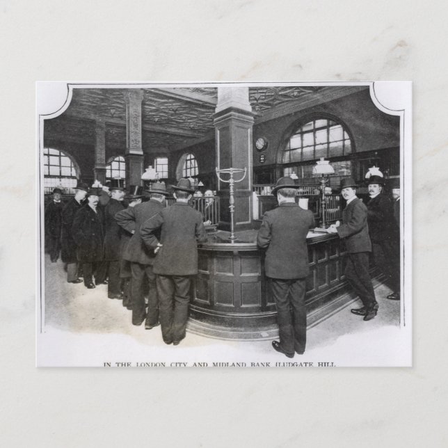 Florentiner Bank Postkarte (Vorderseite)