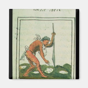 Florentiner Codex' von Bernardino de Sahagun Magnet