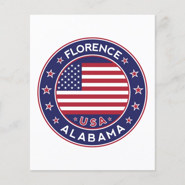 Florenz, Alabama, USA (Vorderseite)