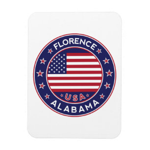 Florenz, Alabama, USA Magnet