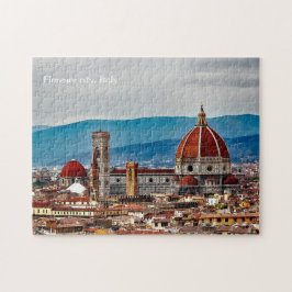 Florenz Altstadt Landschaft Italien Skyline Puzzle