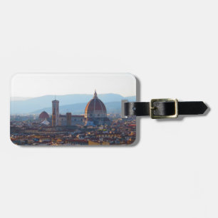 Florenz am Sonnenuntergang, Italien - Gepäckanhänger