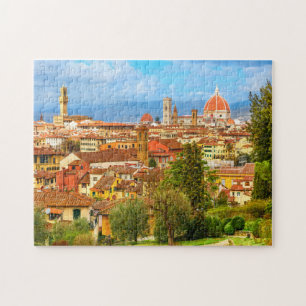 Florenz City Skyline Toskana Italien Puzzle
