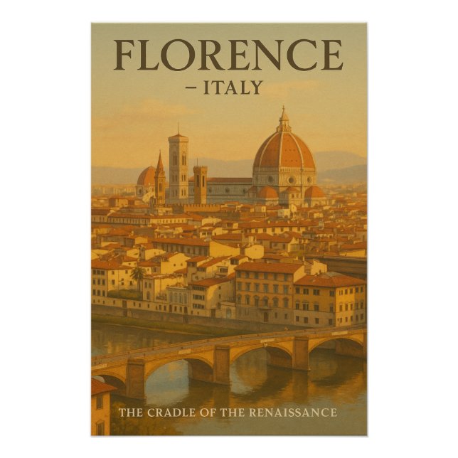 Florenz — Die Wiege der Renaissance Poster (Vorderseite)