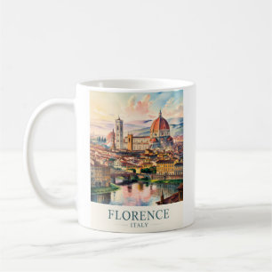 Florenz Dom Kathedrale Aquarell Italien Reise Kaffeetasse