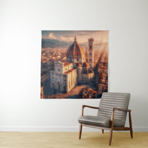 Florenz Duomo Santa Maria del Fiore Italien Reise Wandteppich