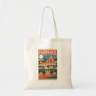 Florenz Duomo Vintage Reisetasche Italien Tragetasche