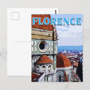 Florenz: Eine Reise durch Kunst, Geschichte und Ku Postkarte