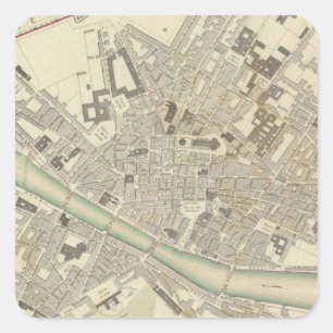 Florenz Firenze Quadratischer Aufkleber