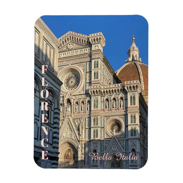 Florenz Flexibles Foto-Magnet Magnet (Vertikal)