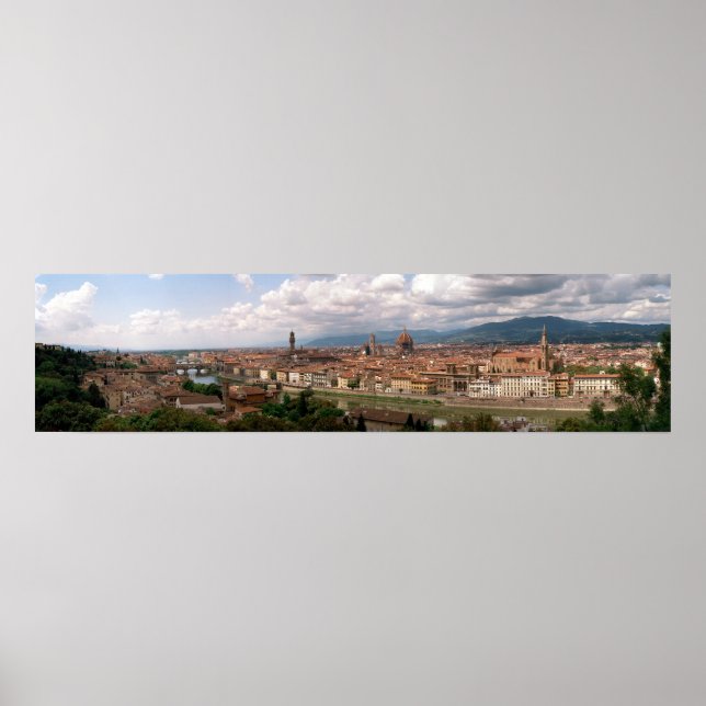 Florenz im Mai Poster (Vorne)