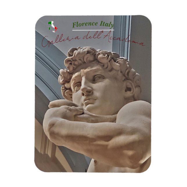 Florenz Italien - David Magnet (Vertikal)