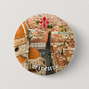 Florenz, Italien (Duomo) Button